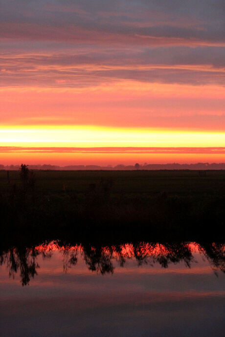 gekleurde lucht