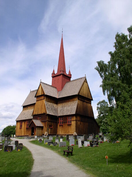 Staafkerk in Ringebu