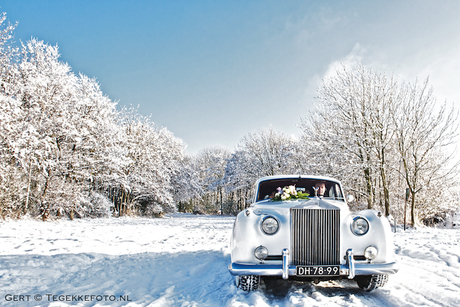Sneeuw witte Rolls ... (3)
