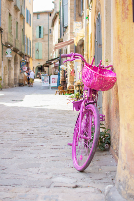 In het historische stadje Pézenas
