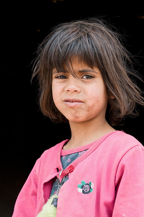 Bedoein girl, Jordanië