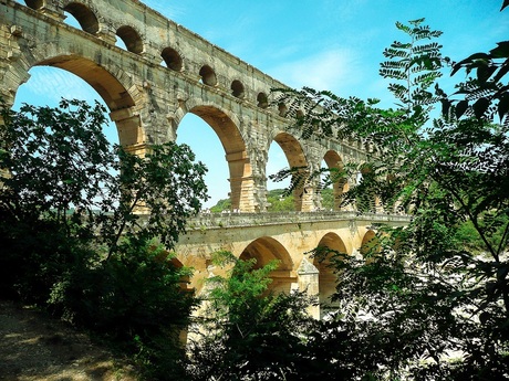 080725 Frankrijk, Pont du Gard