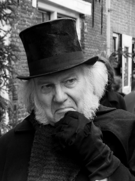 Grumpy old Scrooge!