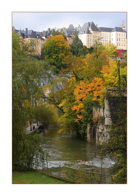 Herfst in Luxemburg