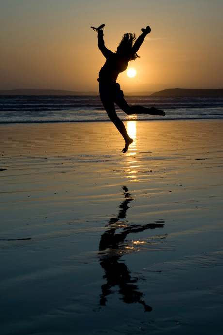 Sunset jump