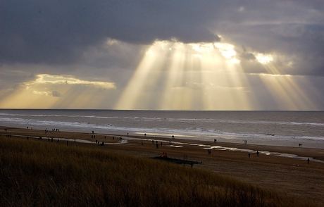 Het regent zonnestralen