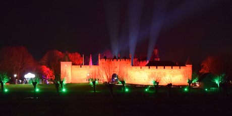 Lichtfestival kasteel Doornenburg