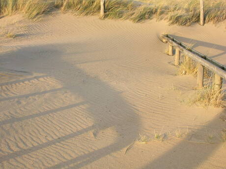 Golven in het zand