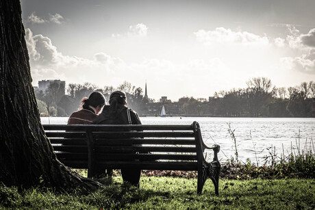 2gether on a bench