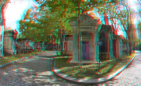 Cimetière du Père-Lachaise Paris 3D