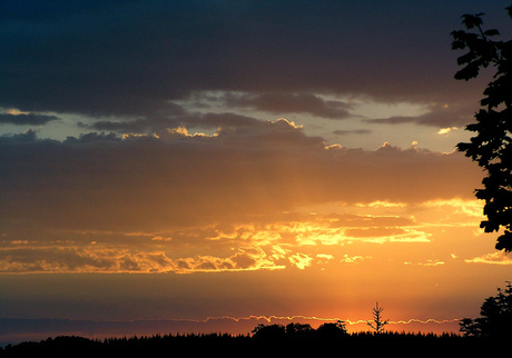 kleurrijke lucht