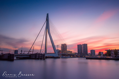 Sunset by Rotterdam