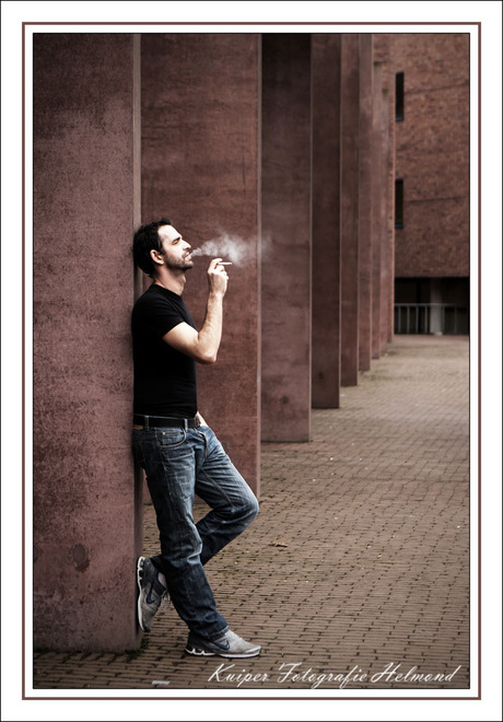 Smoking...