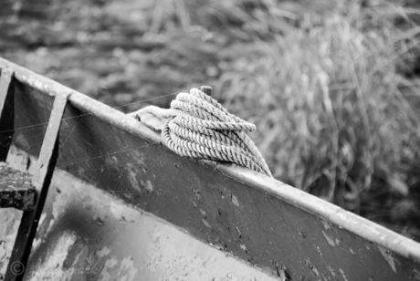 Boot met touw B+W