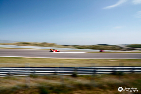 Ferrari F1 in motion