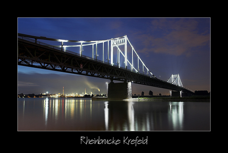 Rheinbrücke Krefeld