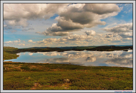 Wolken en water