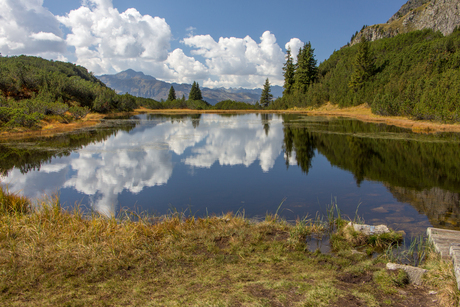 Wiegensee bij Partenen (Oostenrijk)