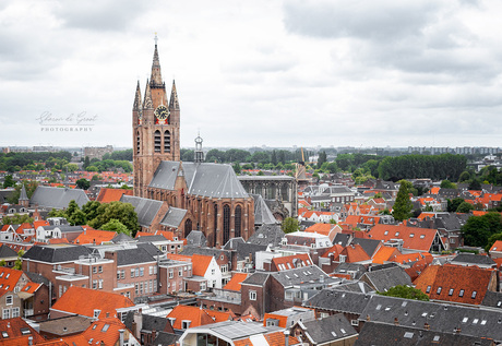Skyline van Delft