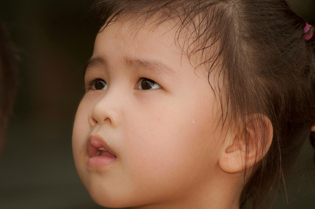 Vietnamese ogen, meisje