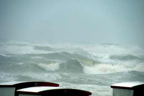 Storm bij Wassenaar.