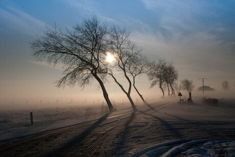 winter aan zee