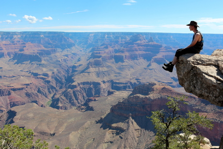 Uitzicht over de Grand Canyon