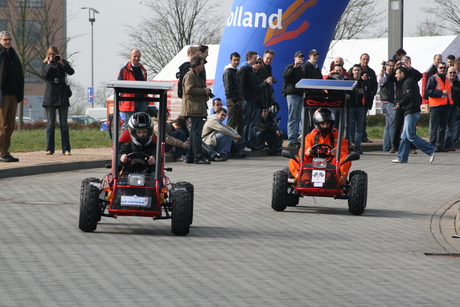 Solar Kart race