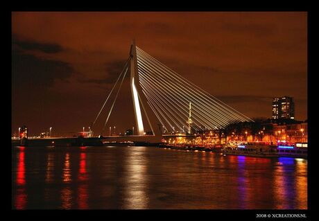 Erasmusbrug by night