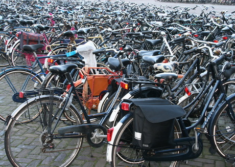 Oranje fiets gevonden?