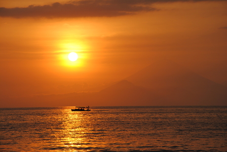 Lombok - Sunset Gunung Agung