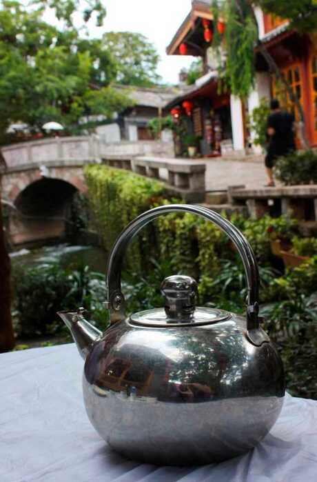 Chinese theepot in Lijiang