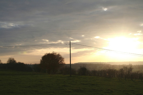 Zonsondergang Omgeving Kelmis