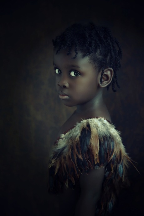 African girl