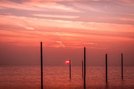 Sunset Ijselmeer