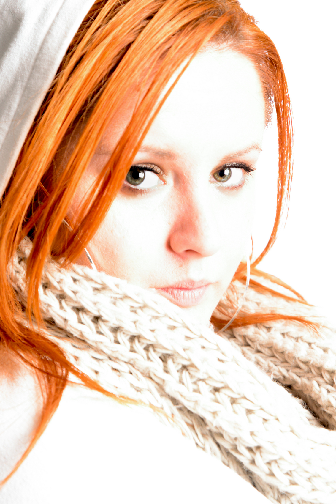 High key - High key in de studio - foto door DPennings op 10-03-2013 - deze foto bevat: portret, studio, high key