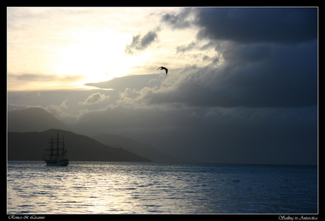 Sailing to Antarctica