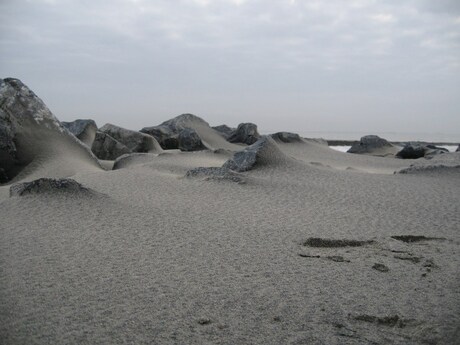 Stuivend nucleair zand