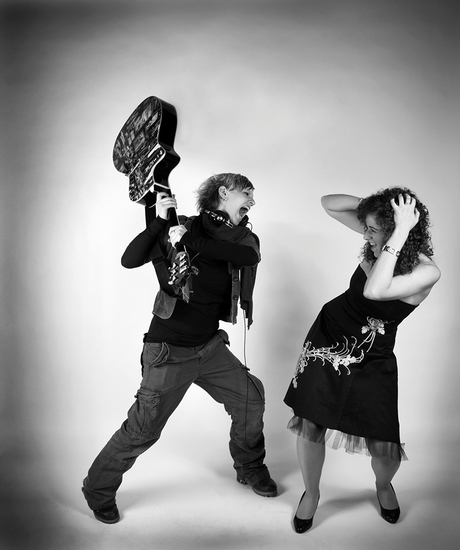 When worlds collide...