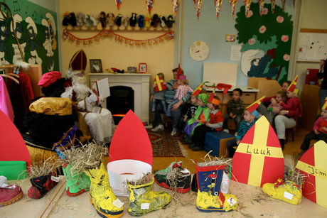 Sinterklaas, belangrijk feest op iedere peuterspeelzaal