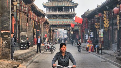 De Kalverestraat in pingyao