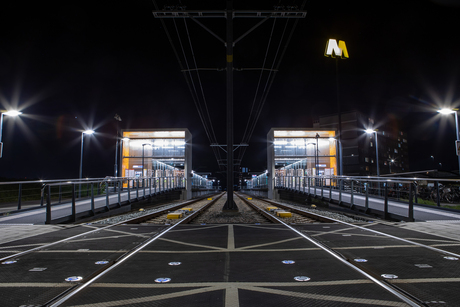 Symmetrische Metro Station