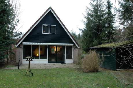 Vakantiebungalow achterkant