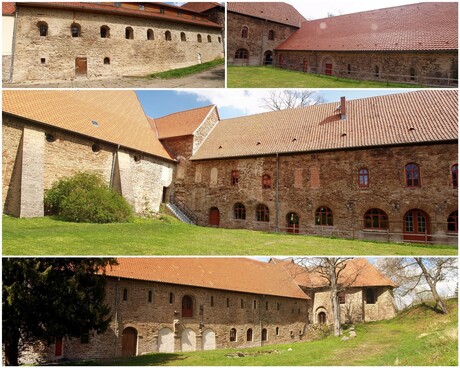 Het klooster complex.