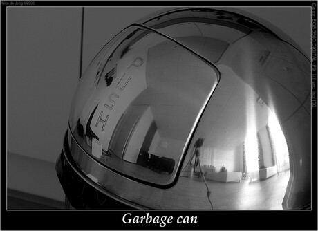 garbage can