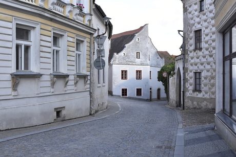 Straat in Slavonice