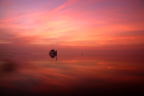 Met de boot