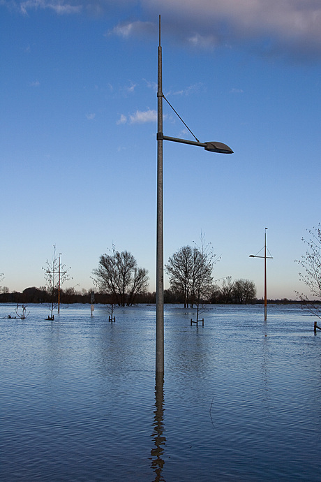 Hoog water te Hattem