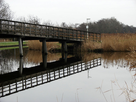 brug over de Adelftsevaert