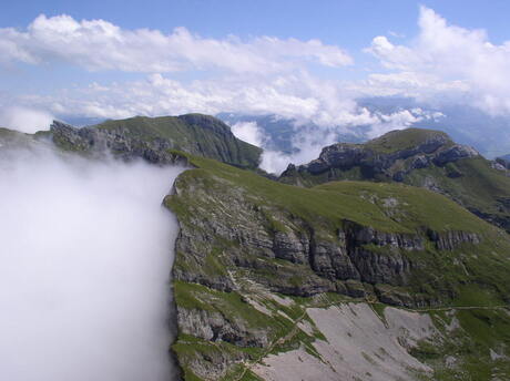 boven de wolken is het mooi